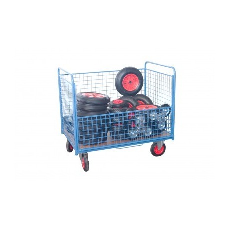 Chariot conteneur 1200 x 800 mm de 500 kg