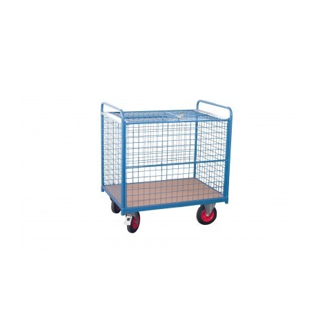 Chariot conteneur 1200 x 800 mm de 500 kg