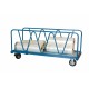 Chariot industriel pour charges lourdes 1600 x 800 mm de 1200 kg