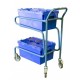 Chariot pour bacs plastiques de 100 kg