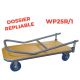 Chariot en bois 250 KG