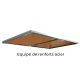 Grand chariot plateau en bois 500KG