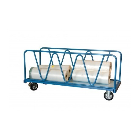 Chariot industriel pour charges lourdes 2000 x 1000 mm 1200 kg